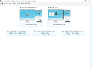 port forward network utilities serial